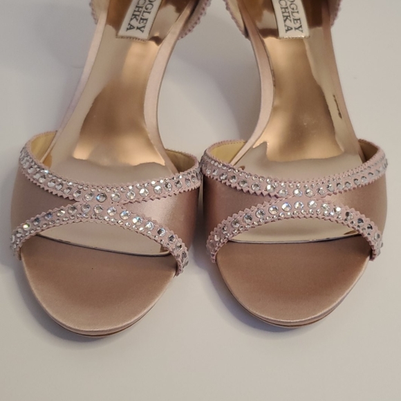 Badgley Mischka jeweled Gillian heels size 7.5 - Picture 5 of 15